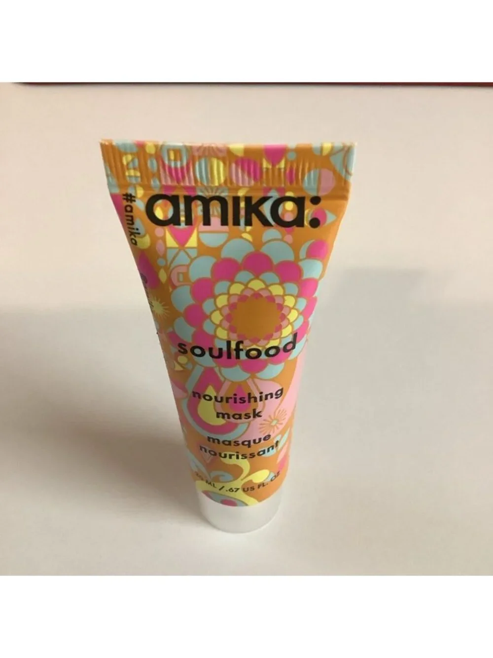 Amika Soulfood Nourishing Hair Mask Mini Travel Size .67 oz